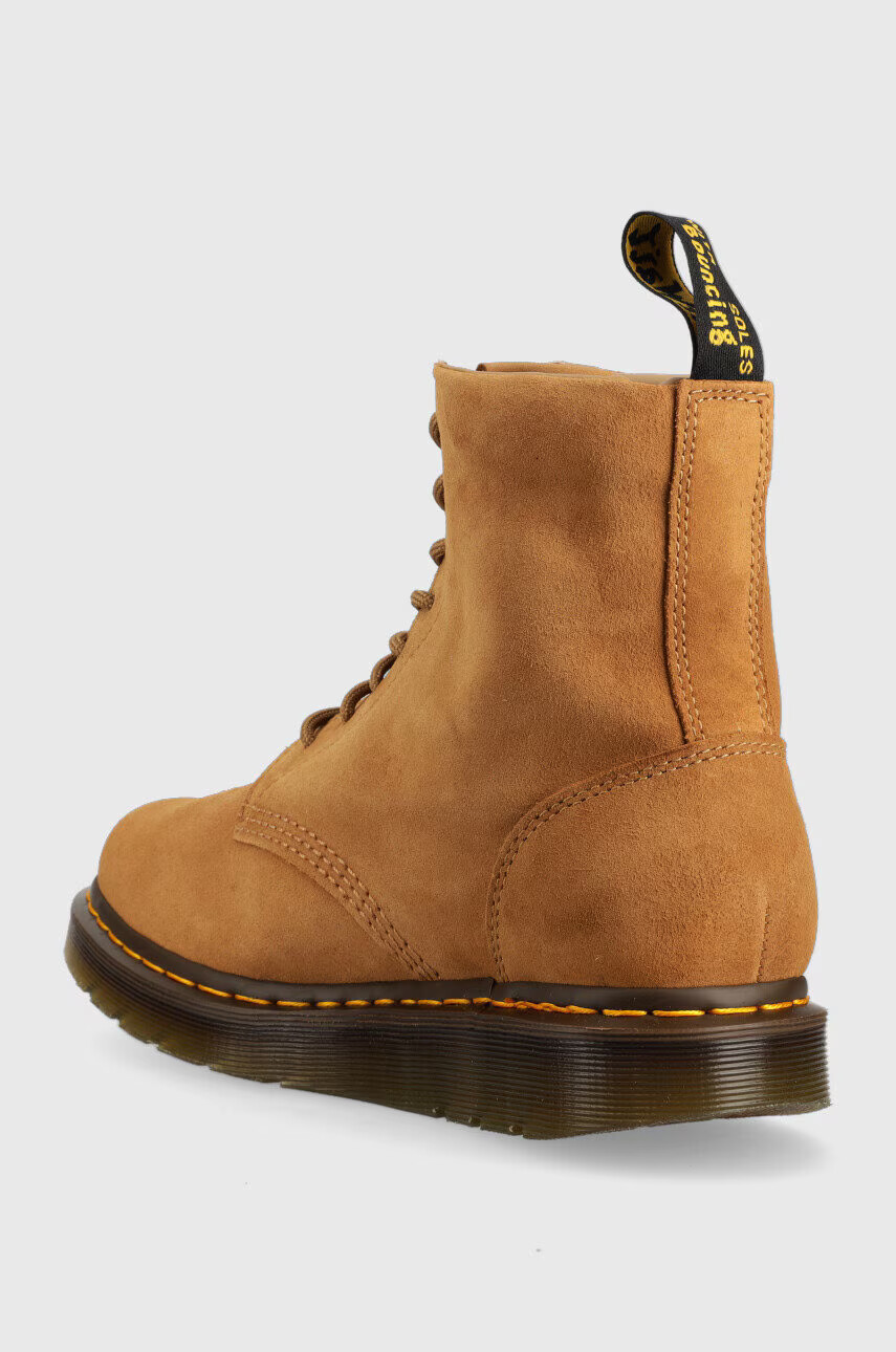 Dr. Martens Велурени туристически обувки Berman в кафяво - Pepit.bg