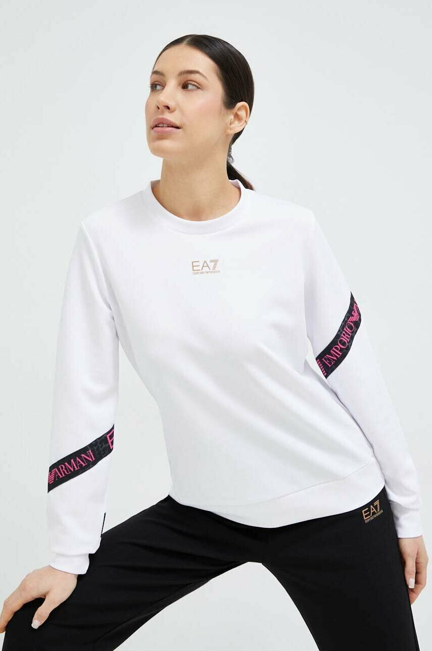 EA7 Emporio Armani Анцуг дамски в бяло - Pepit.bg