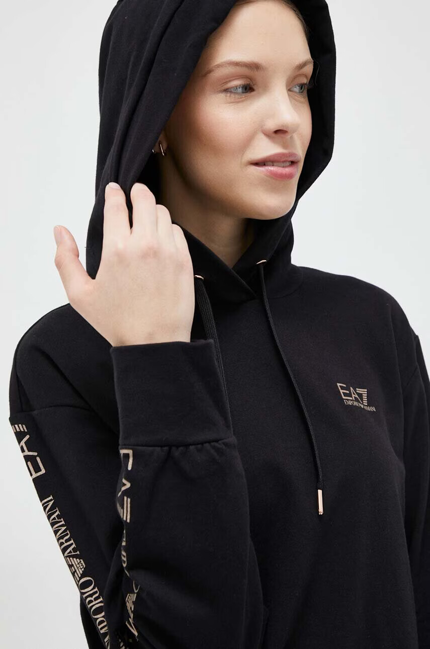 EA7 Emporio Armani Анцуг дамски в черно - Pepit.bg