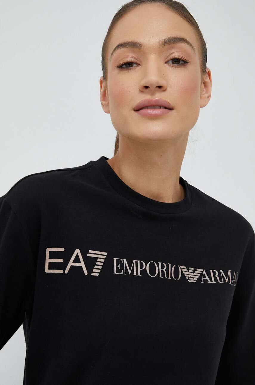 EA7 Emporio Armani Анцуг дамски в черно - Pepit.bg