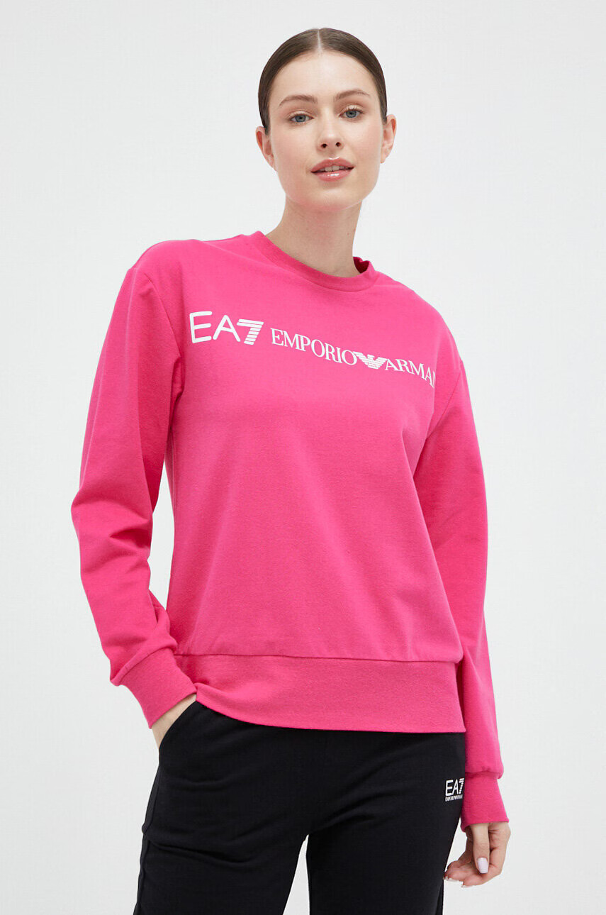EA7 Emporio Armani Анцуг дамски в розово - Pepit.bg