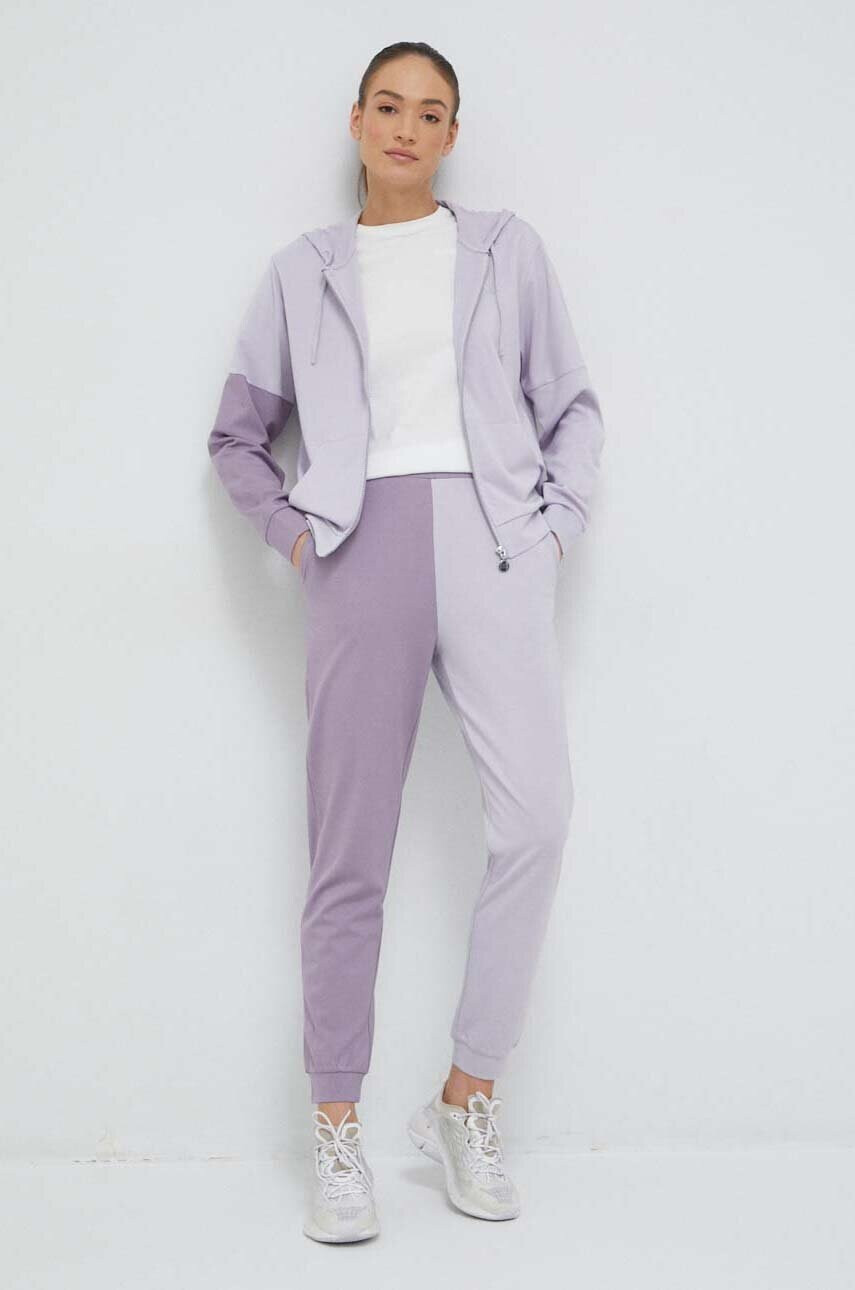 EA7 Emporio Armani Анцуг дамски в лилаво - Pepit.bg