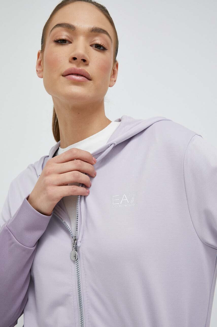 EA7 Emporio Armani Анцуг дамски в лилаво - Pepit.bg