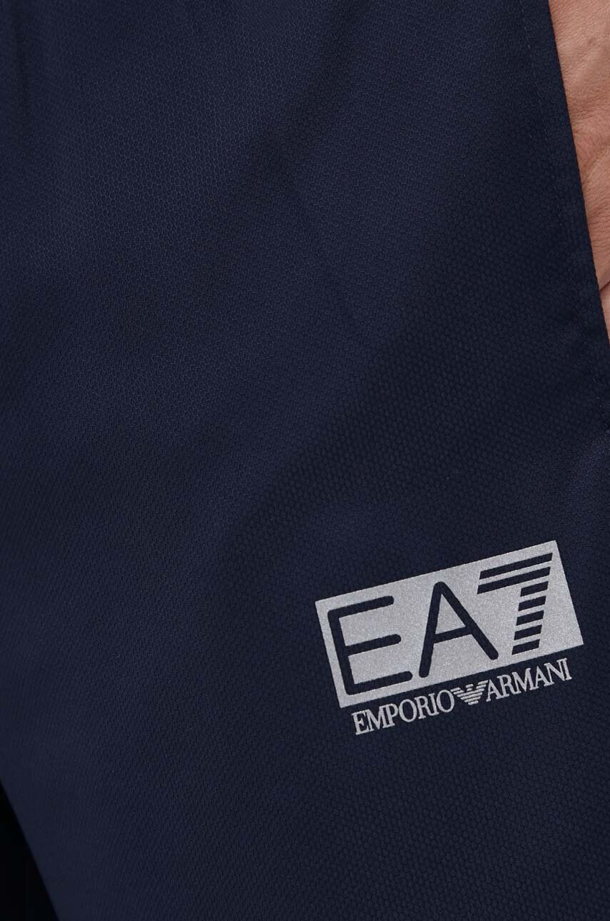 EA7 Emporio Armani Анцуг мъжки в черно - Pepit.bg