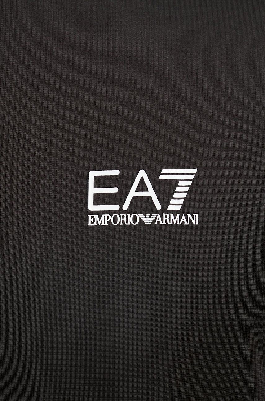 EA7 Emporio Armani Анцуг мъжки в черно - Pepit.bg