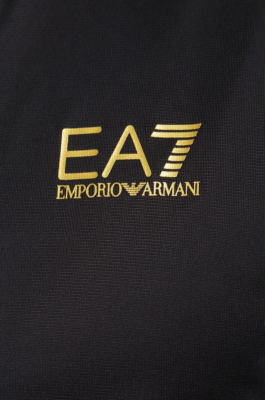 EA7 Emporio Armani Анцуг мъжки в черно - Pepit.bg