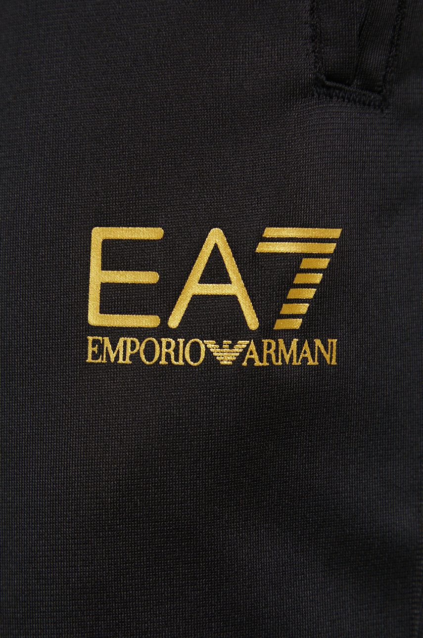 EA7 Emporio Armani Анцуг мъжки в черно - Pepit.bg