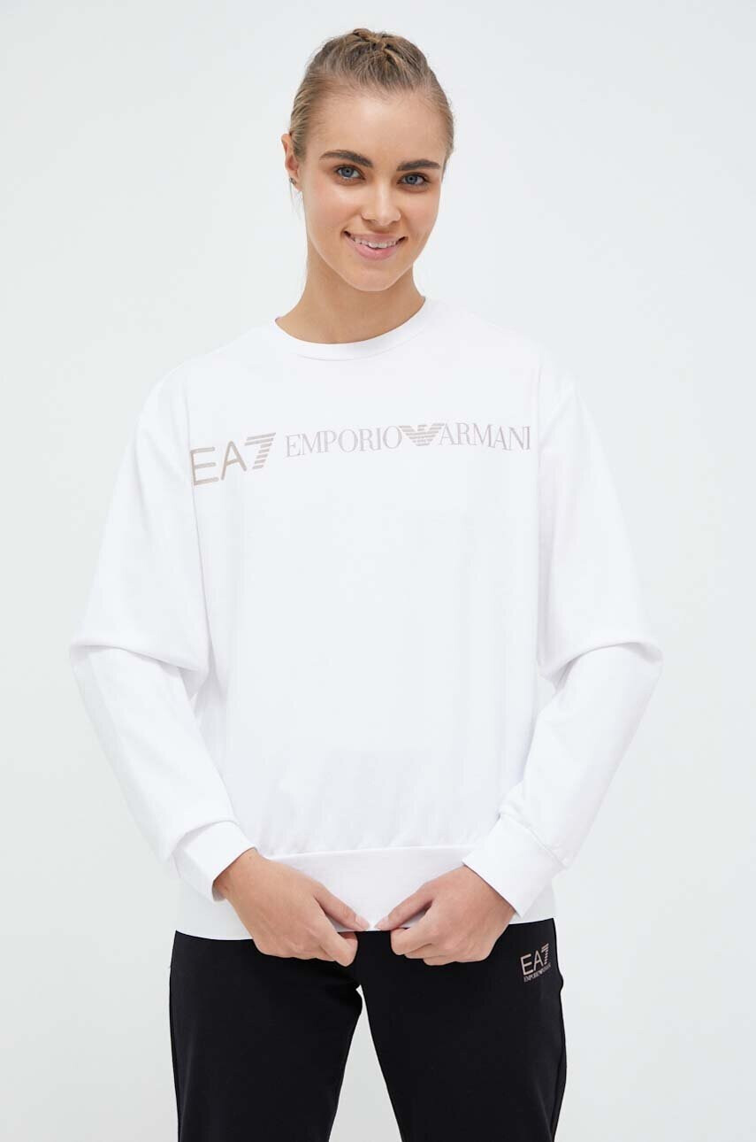 EA7 Emporio Armani Анцуг дамски в бяло - Pepit.bg
