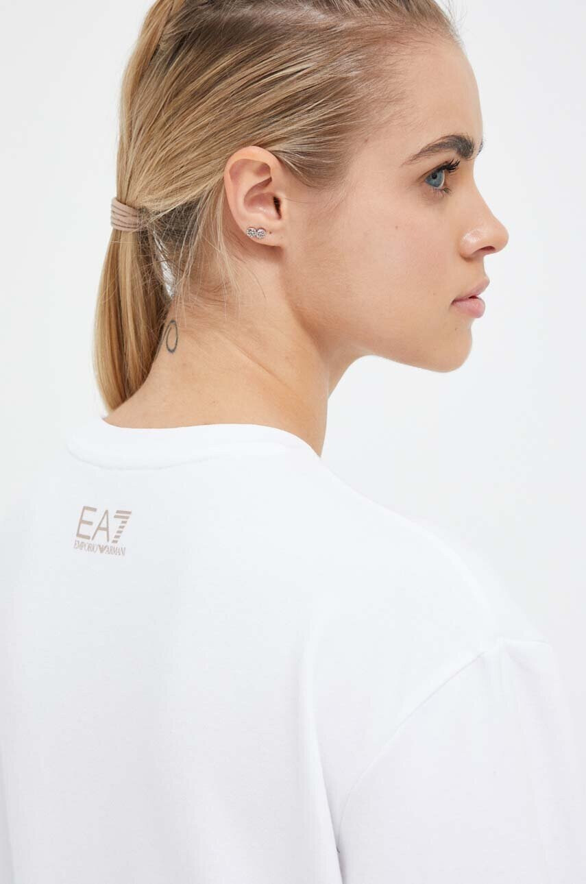 EA7 Emporio Armani Анцуг дамски в бяло - Pepit.bg