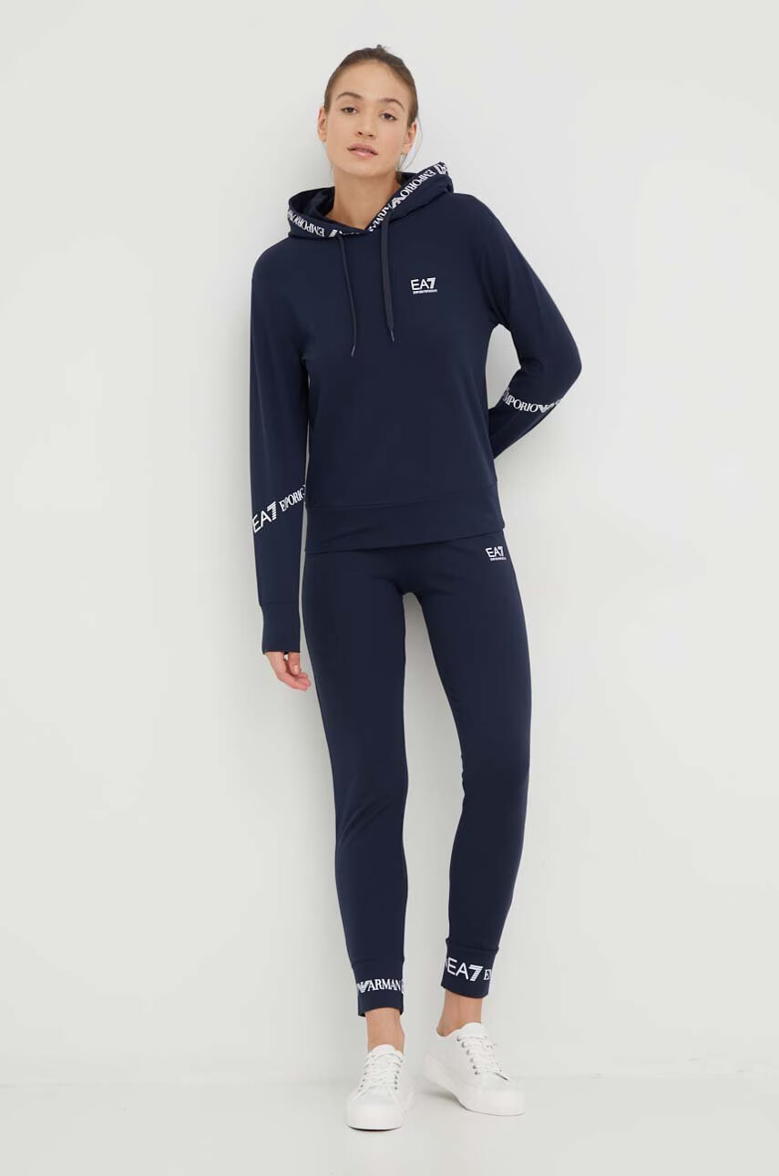 EA7 Emporio Armani Анцуг дамски в тъмносиньо - Pepit.bg