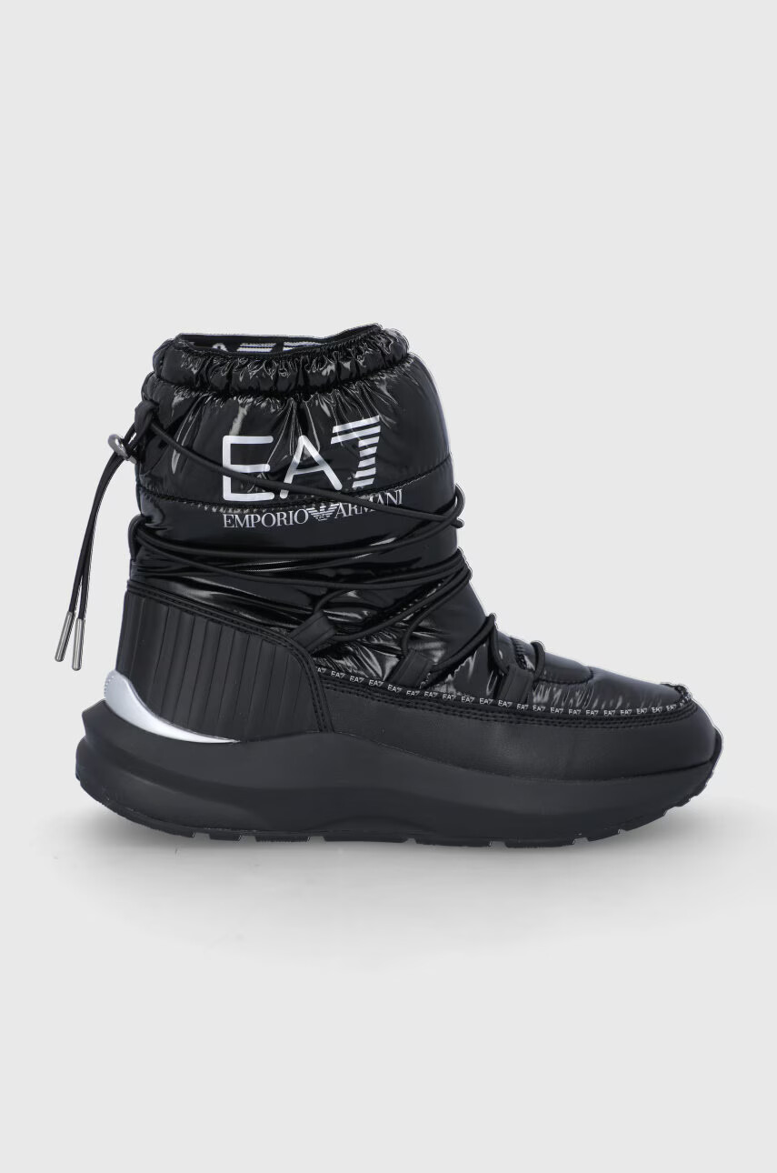 EA7 Emporio Armani Апрески в черно - Pepit.bg
