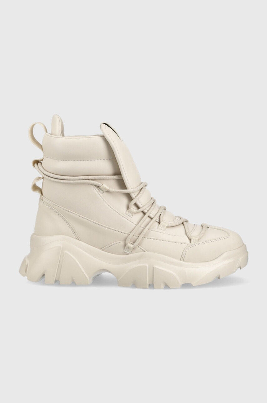 EA7 Emporio Armani Апрески Boot Flakes в бежово - Pepit.bg