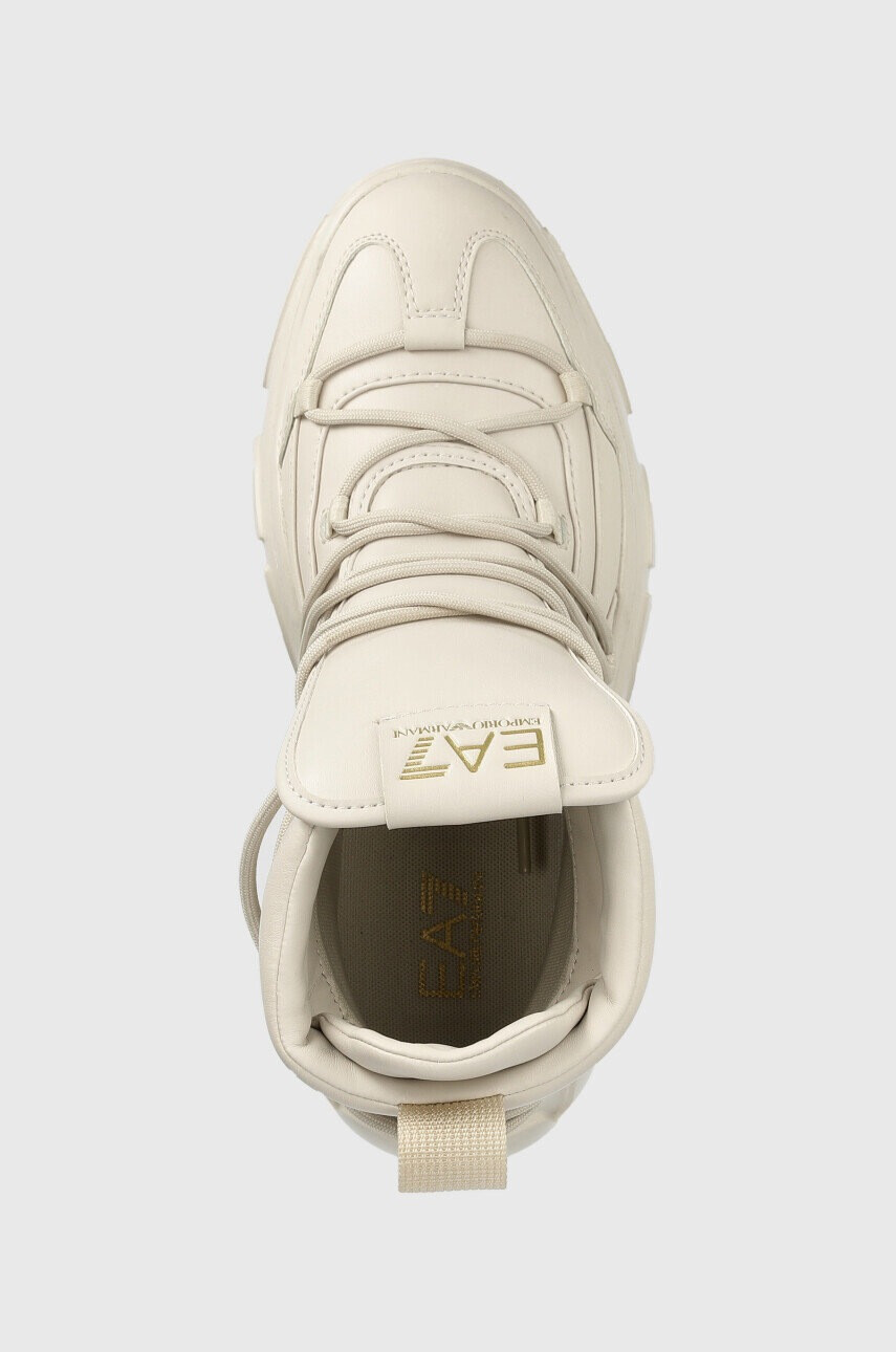 EA7 Emporio Armani Апрески Boot Flakes в бежово - Pepit.bg