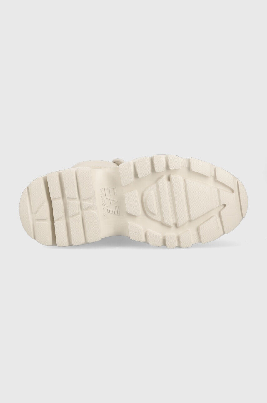 EA7 Emporio Armani Апрески Boot Flakes в бежово - Pepit.bg