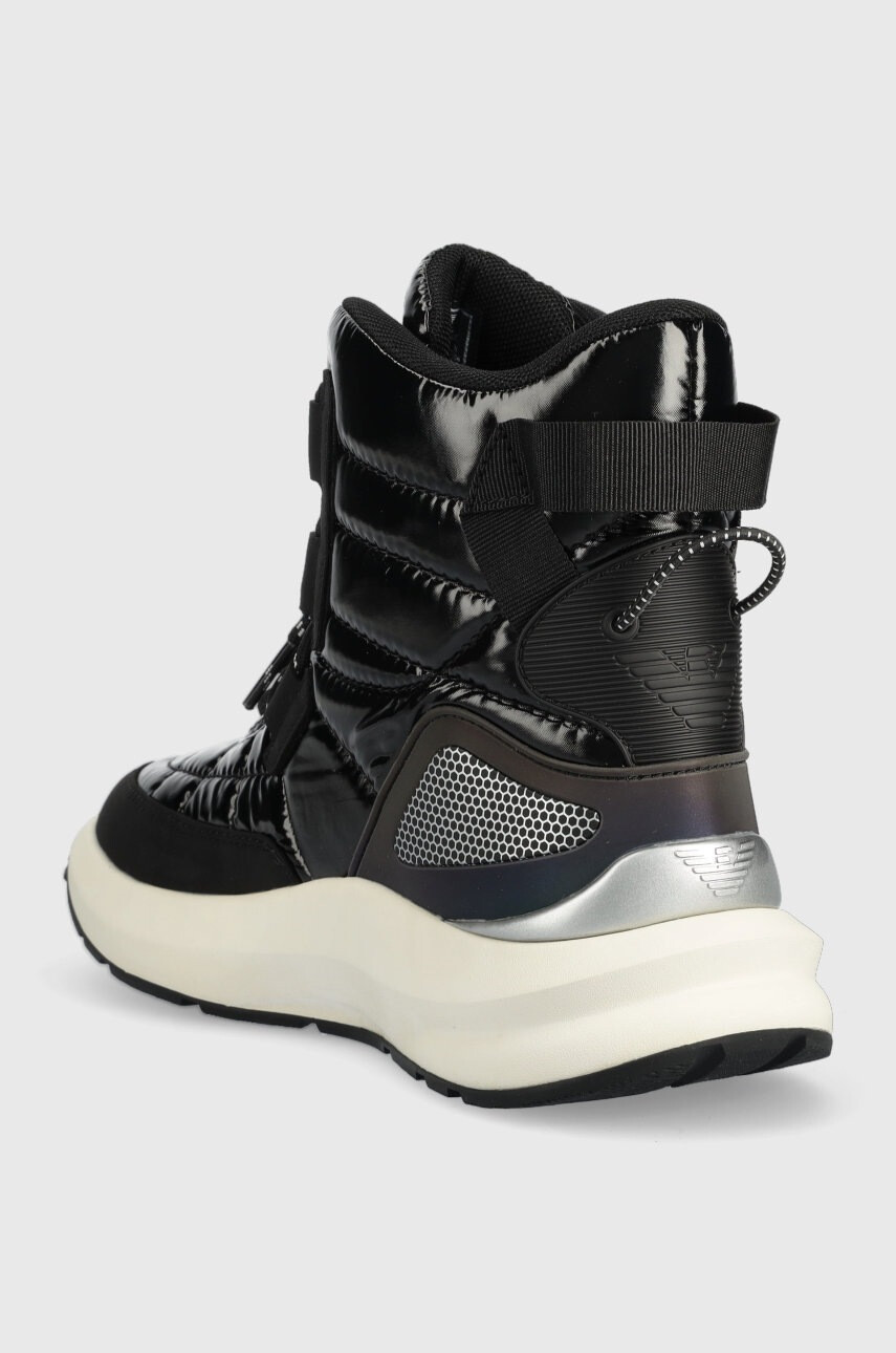 EA7 Emporio Armani Апрески Snow Boot в черно - Pepit.bg