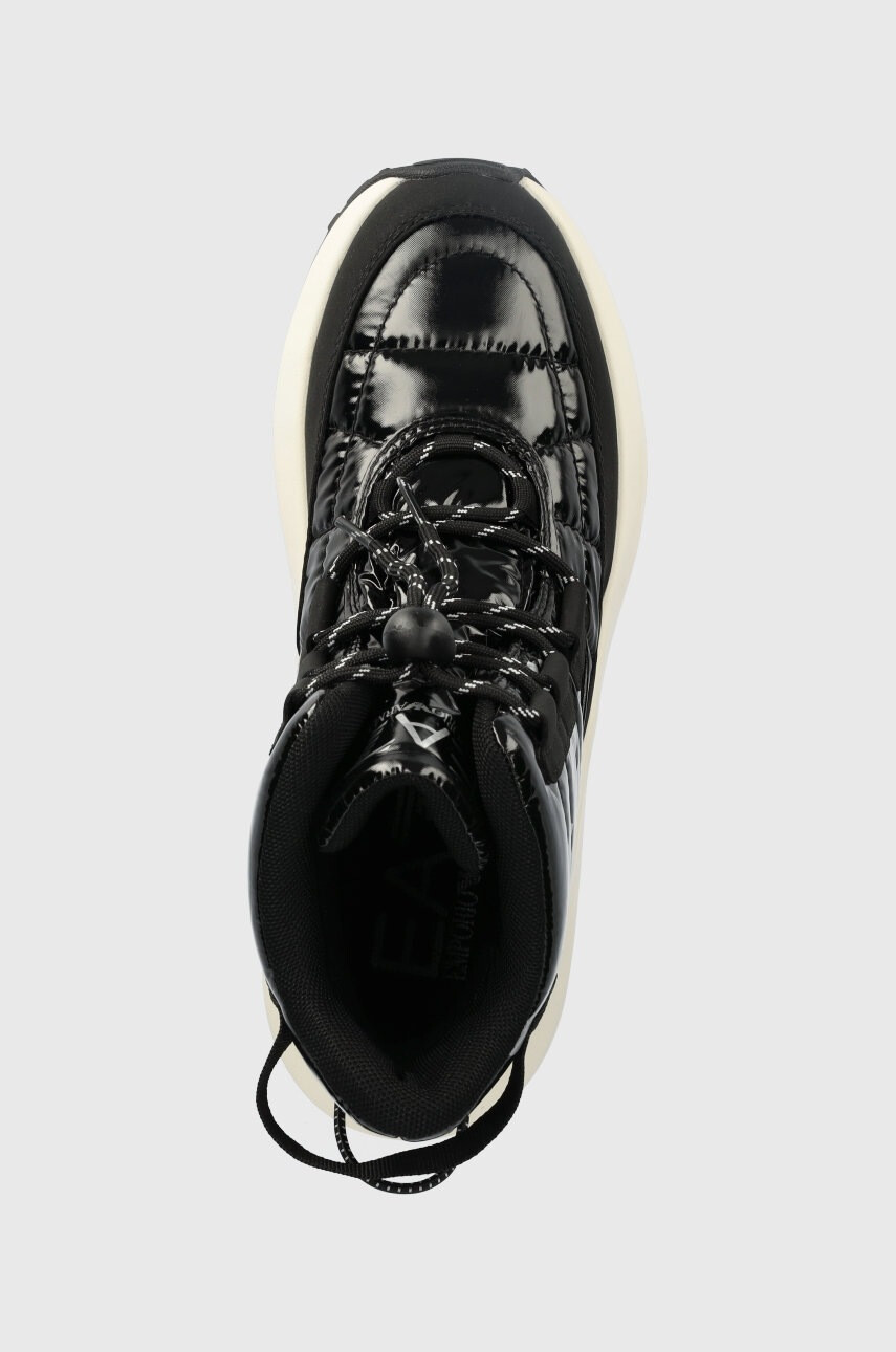 EA7 Emporio Armani Апрески Snow Boot в черно - Pepit.bg