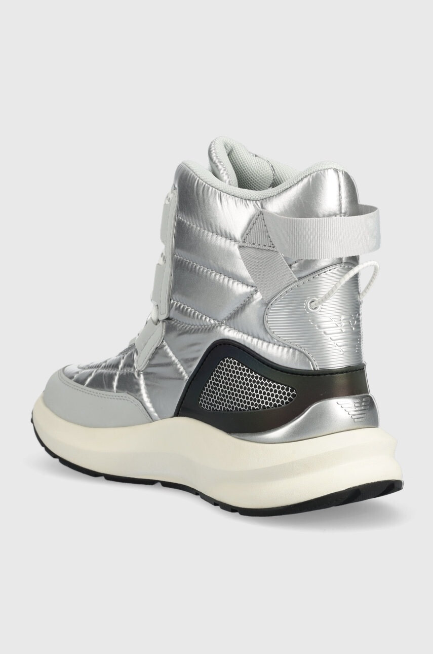EA7 Emporio Armani Апрески Snow Boot в сребристо - Pepit.bg