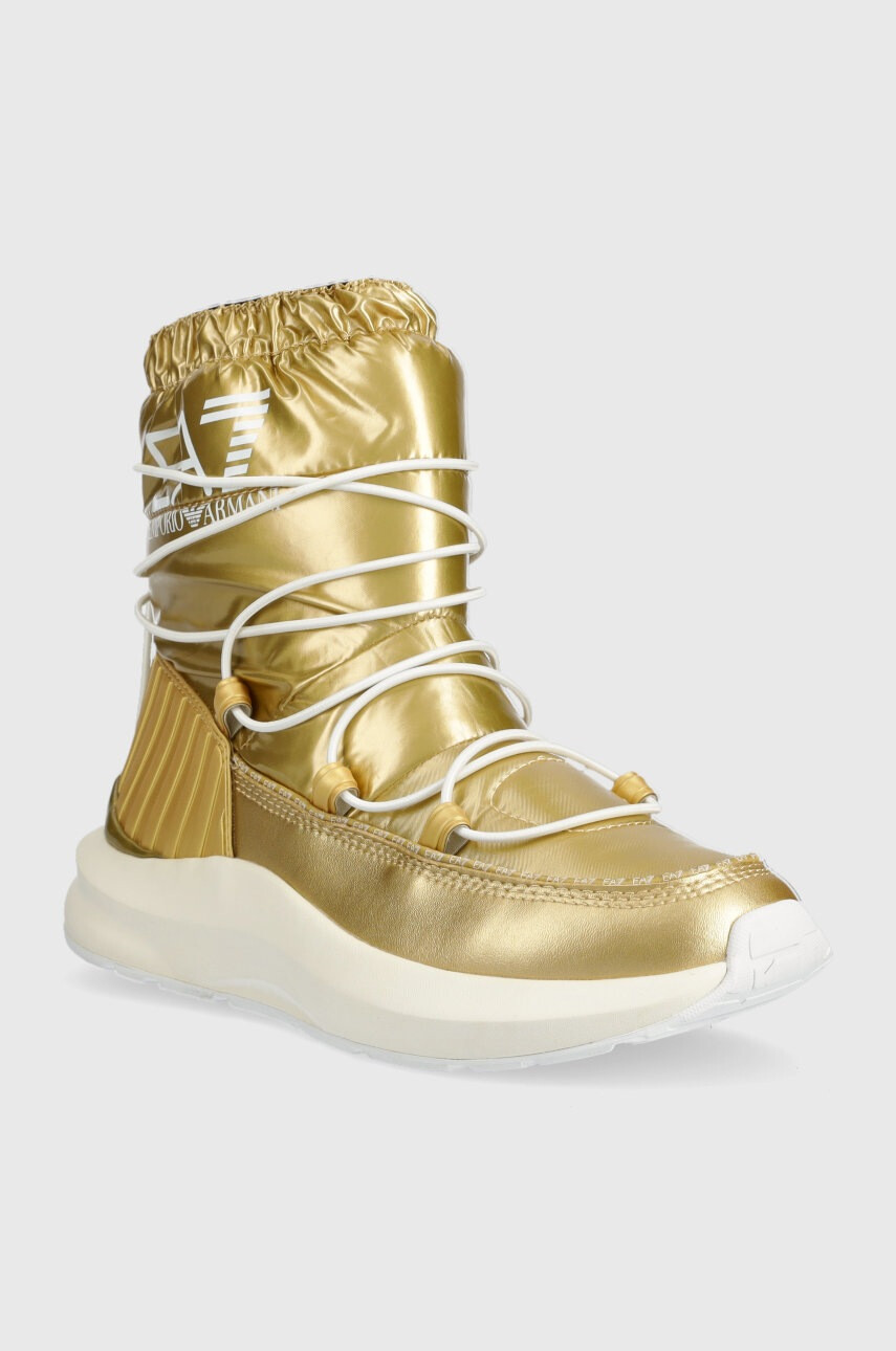 EA7 Emporio Armani Апрески Snow Boot в златисто - Pepit.bg