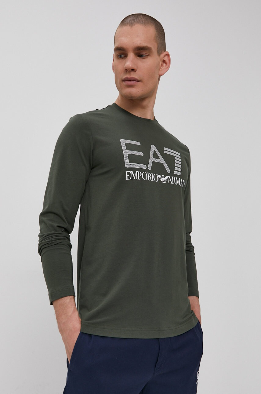 EA7 Emporio Armani Блуза с дълги ръкави - Pepit.bg