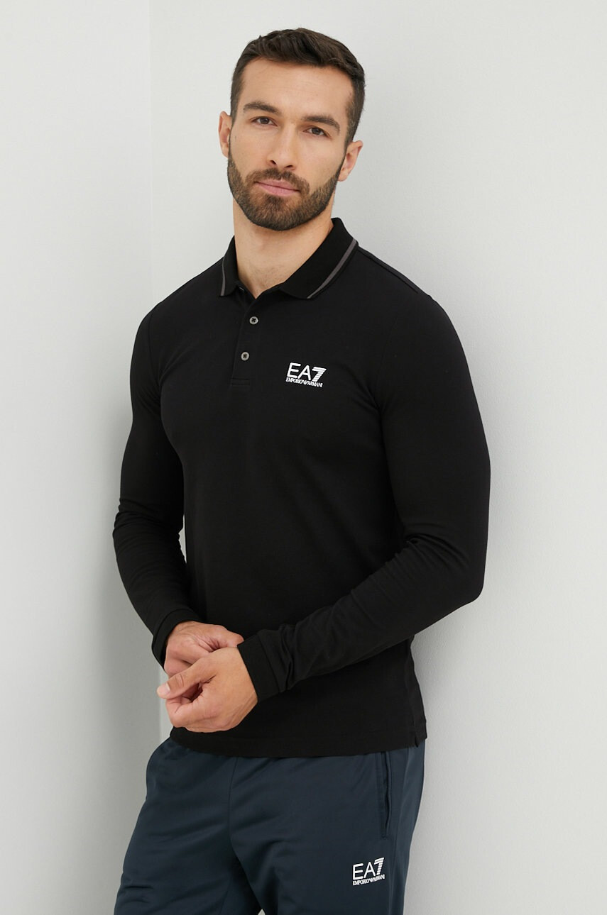 EA7 Emporio Armani Блуза с дълги ръкави - Pepit.bg