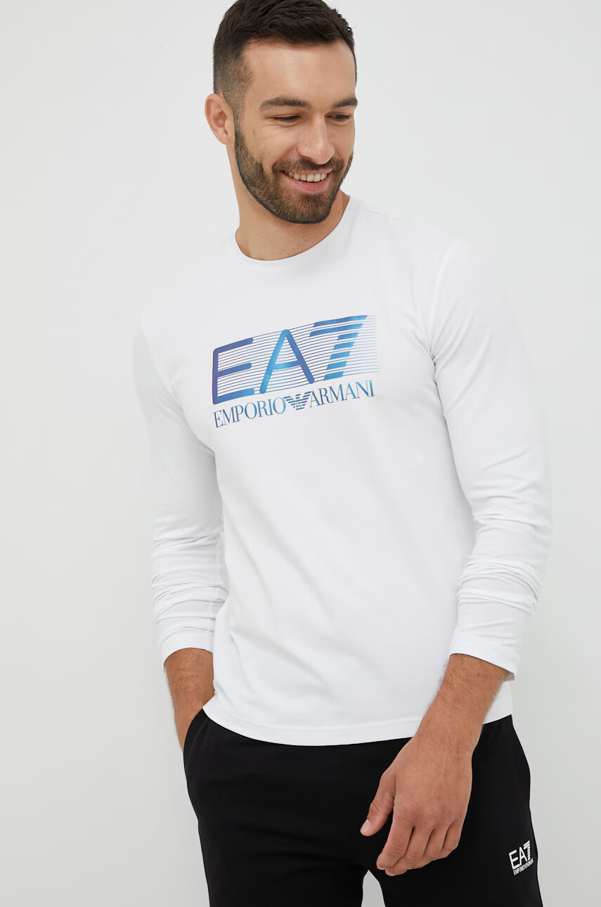 EA7 Emporio Armani Блуза с дълги ръкави - Pepit.bg