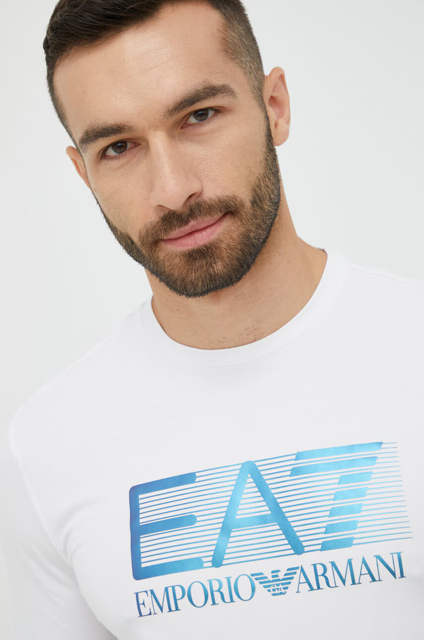 EA7 Emporio Armani Блуза с дълги ръкави - Pepit.bg