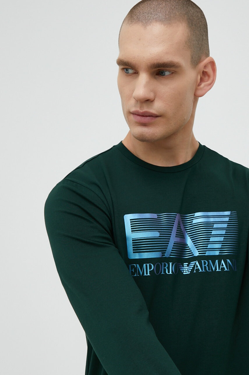 EA7 Emporio Armani Блуза с дълги ръкави - Pepit.bg
