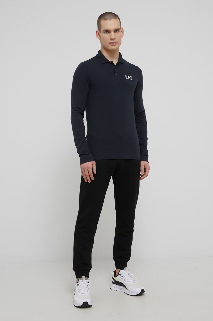 EA7 Emporio Armani Блуза с дълги ръкави - Pepit.bg