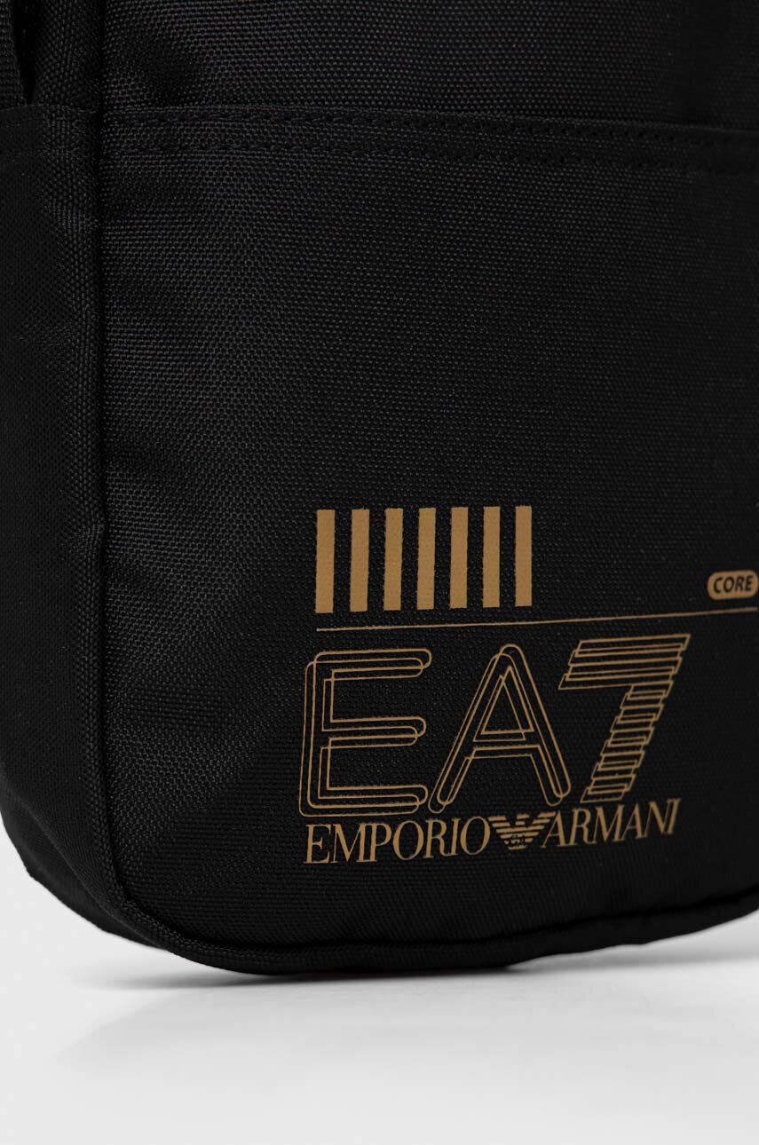 EA7 Emporio Armani Чанта през рамо в черно - Pepit.bg