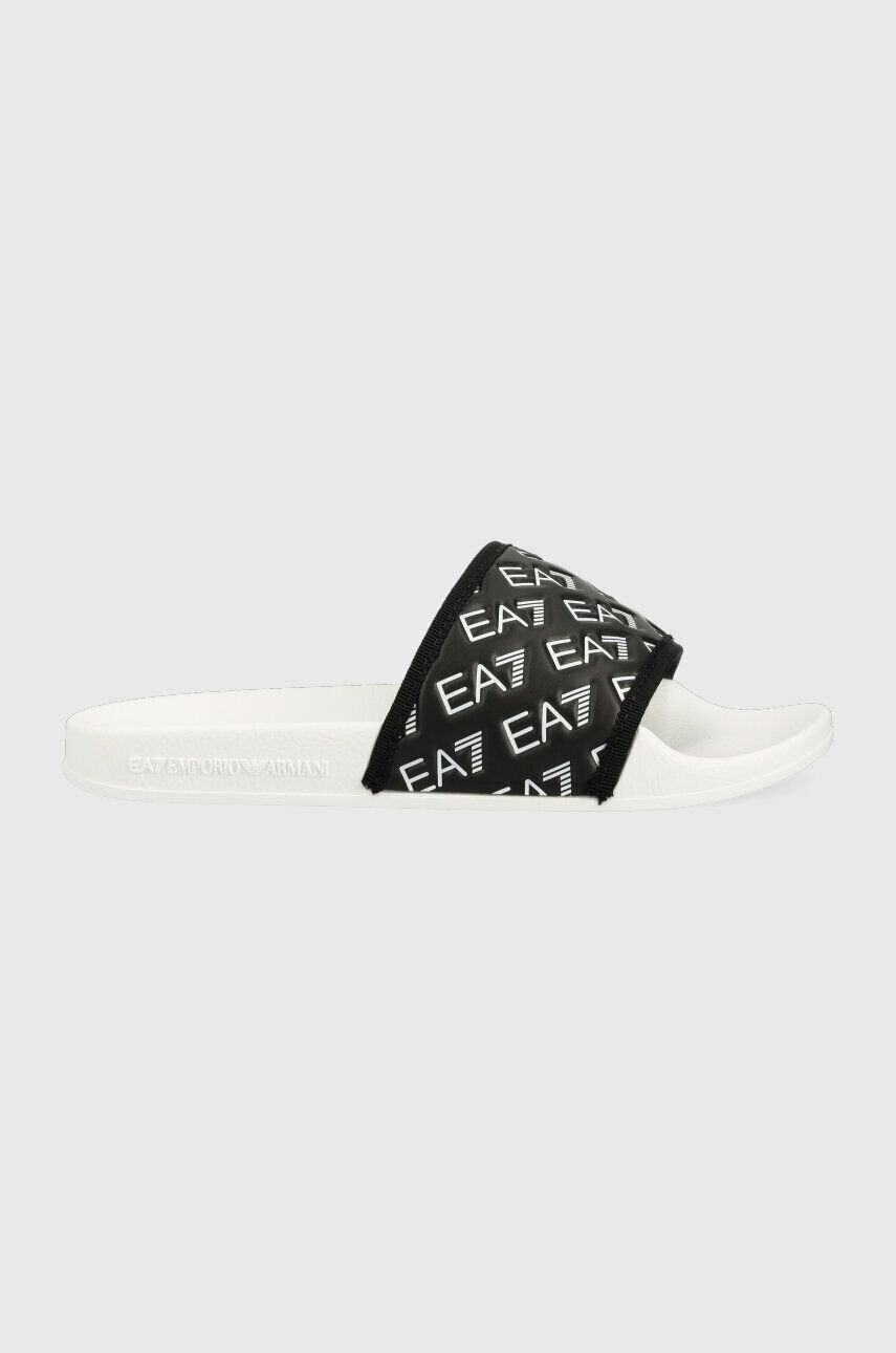 EA7 Emporio Armani Чехли XCP010 XK340 A120 в черно - Pepit.bg