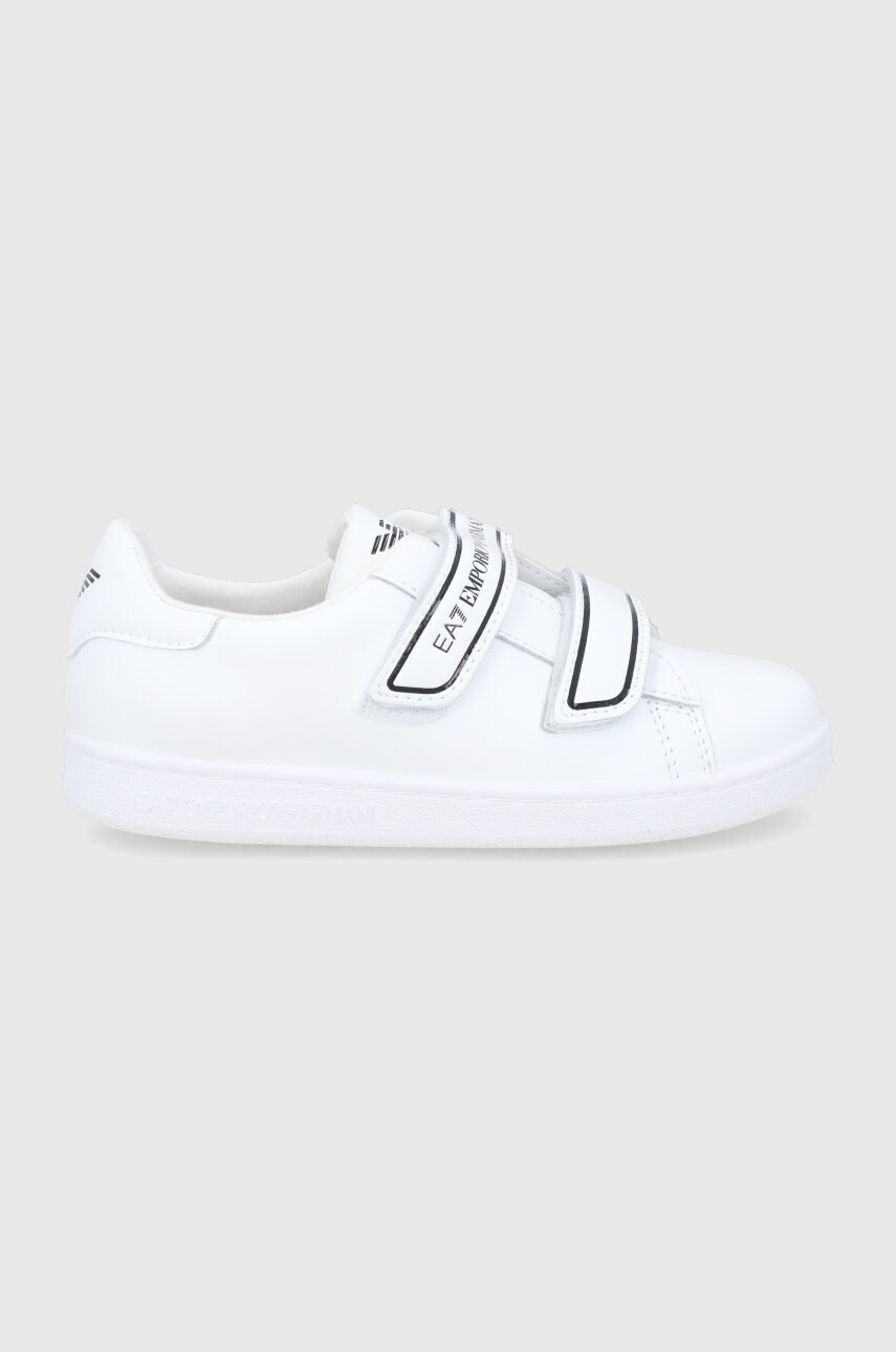 EA7 Emporio Armani Детски обувки в бяло - Pepit.bg