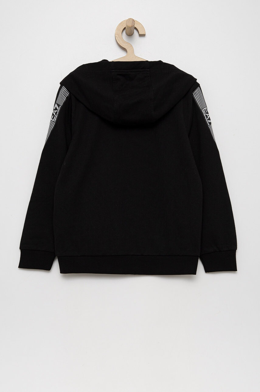 EA7 Emporio Armani Детски памучен суичър - Pepit.bg
