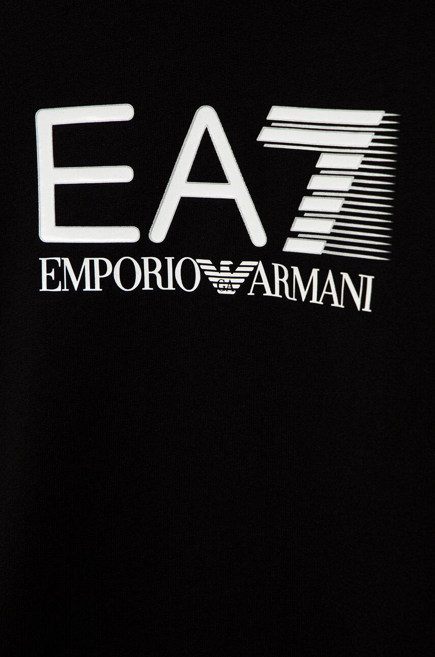 EA7 Emporio Armani Детски памучен суичър - Pepit.bg