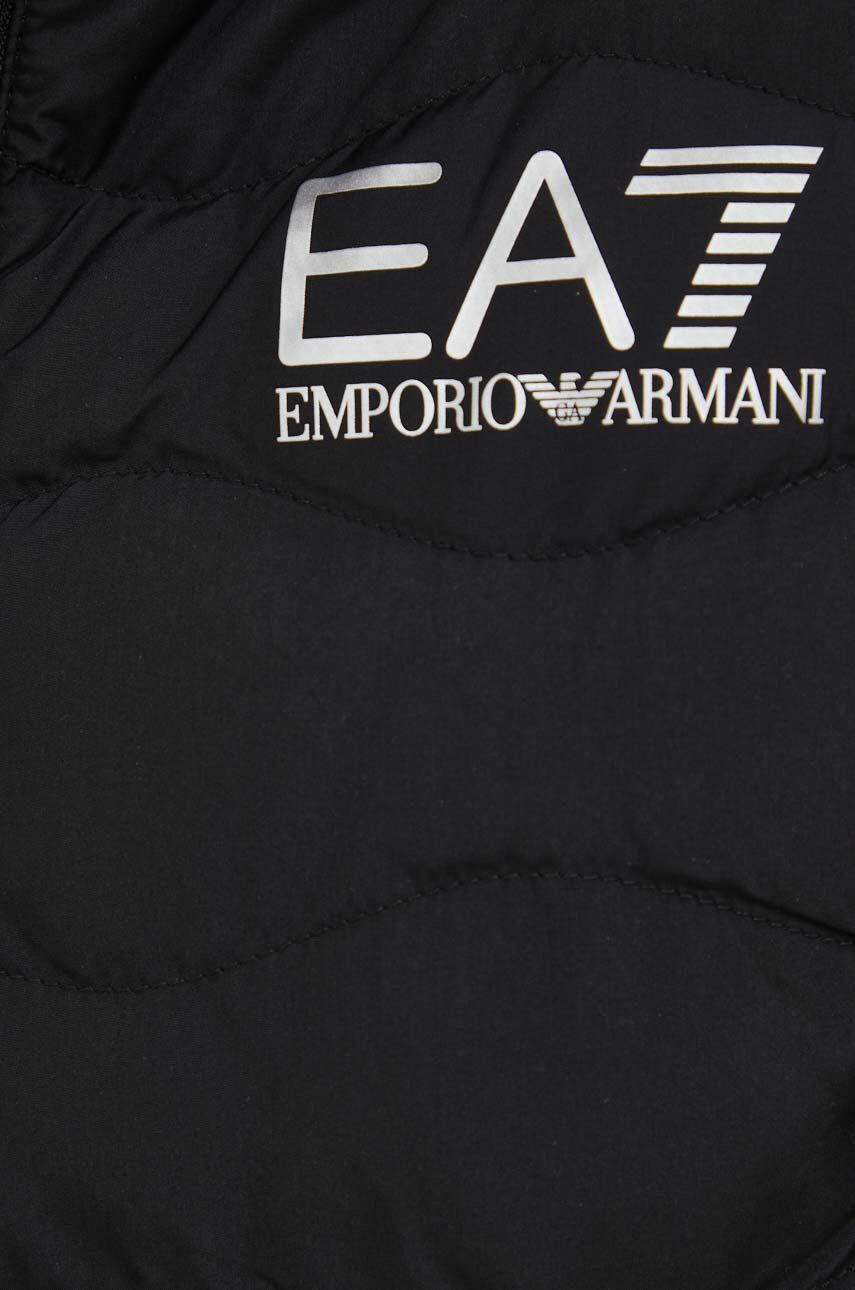 EA7 Emporio Armani Яке в черно с преходна изолация - Pepit.bg