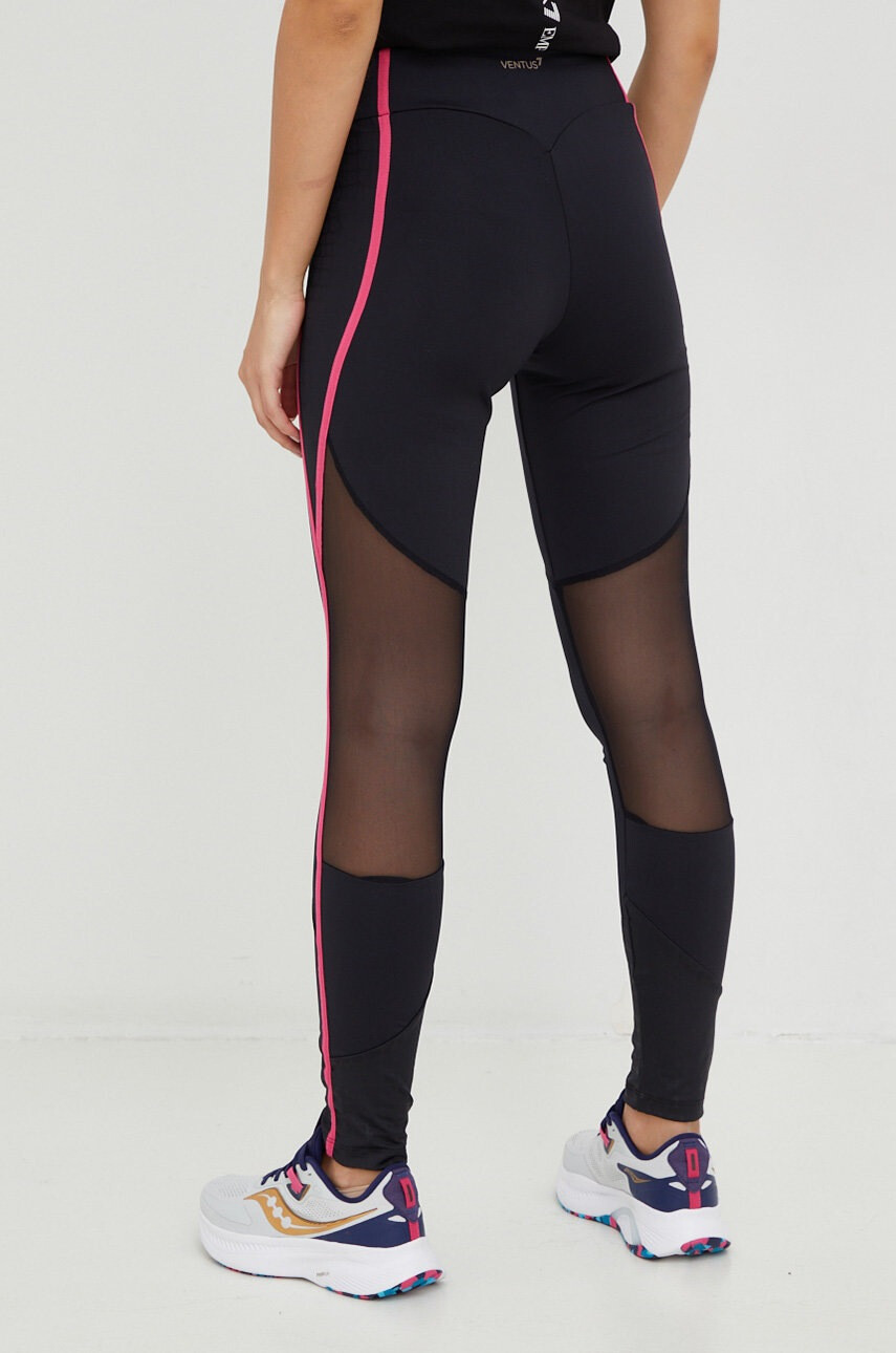 EA7 Emporio Armani Клин в черно с принт - Pepit.bg