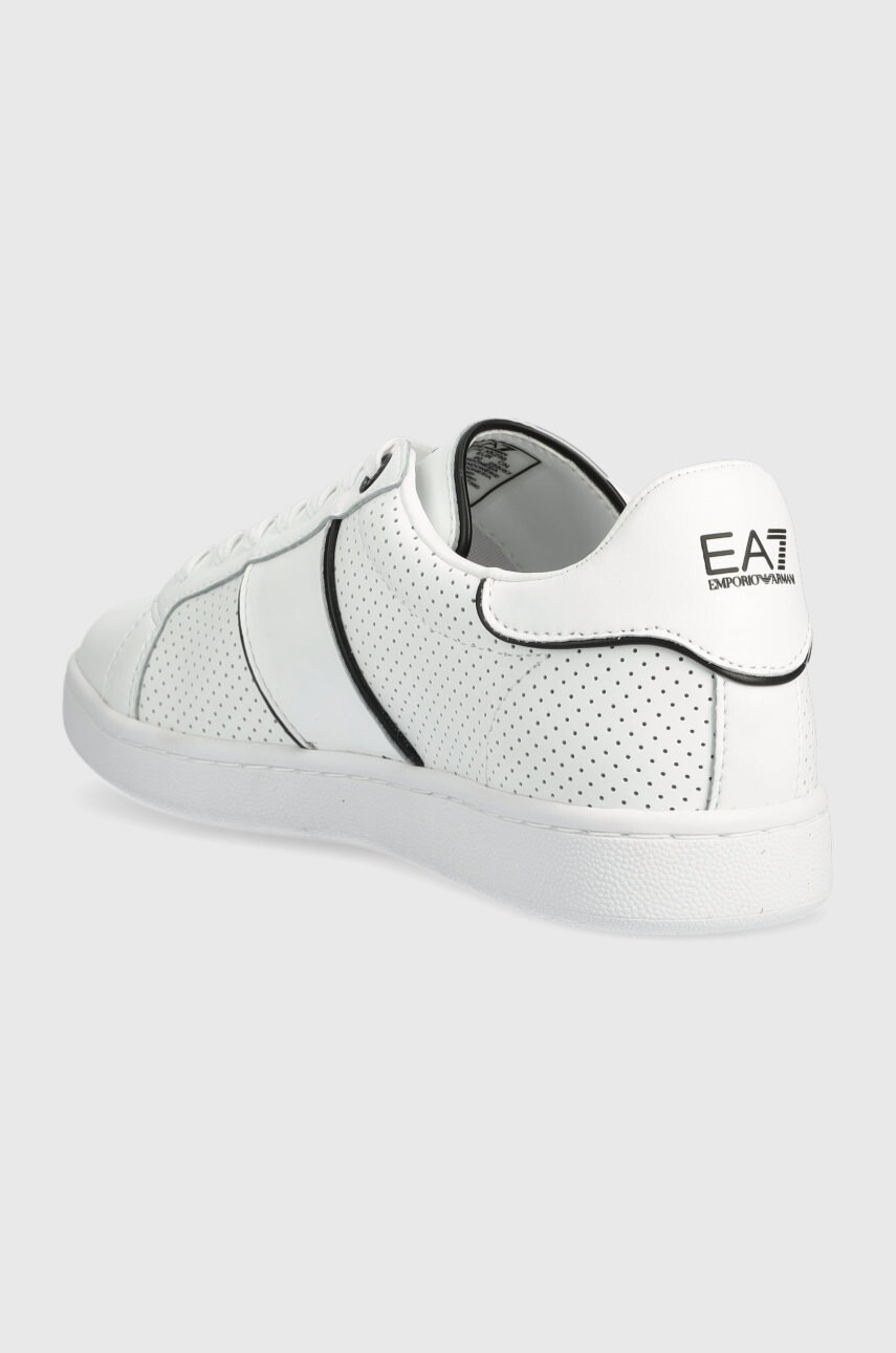 EA7 Emporio Armani Кожени маратонки в бяло X8X102 XK258 D611 - Pepit.bg