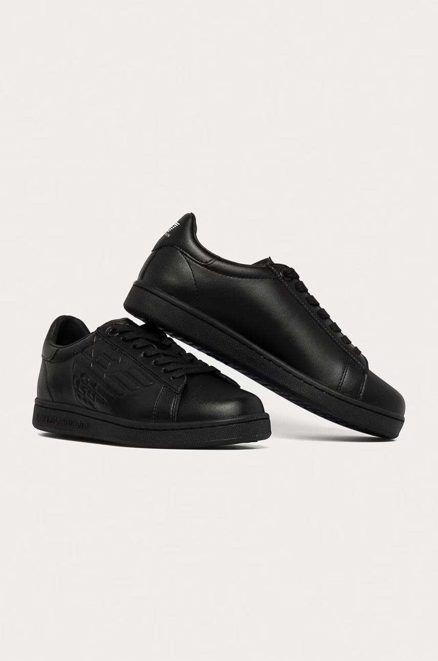 EA7 Emporio Armani Кожени обувки - Pepit.bg