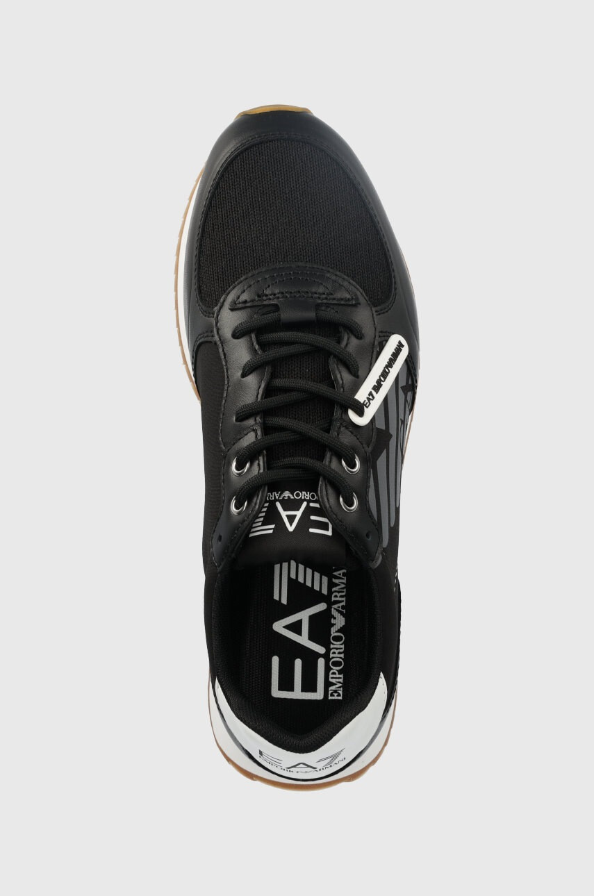 EA7 Emporio Armani Маратонки в черно - Pepit.bg