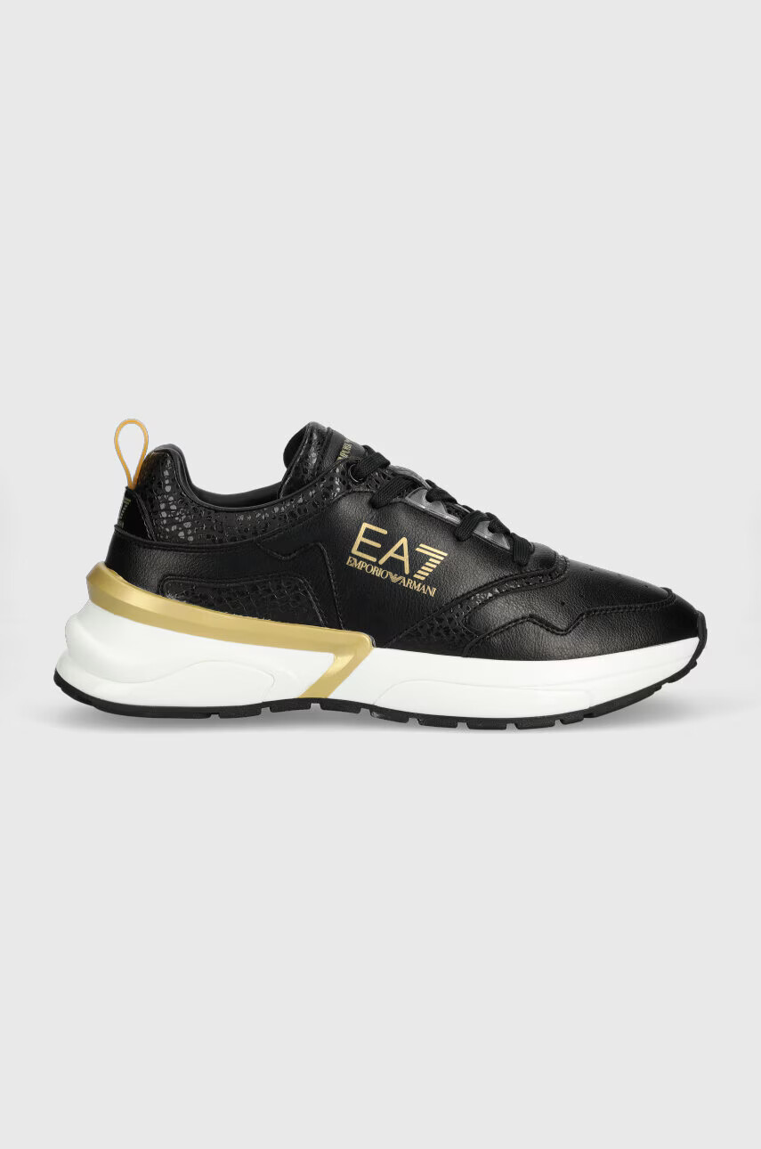 EA7 Emporio Armani Маратонки в черно X7X007 XK310 K476 - Pepit.bg