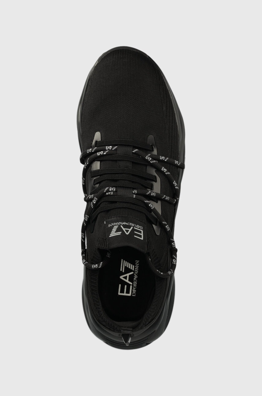 EA7 Emporio Armani Маратонки в черно - Pepit.bg