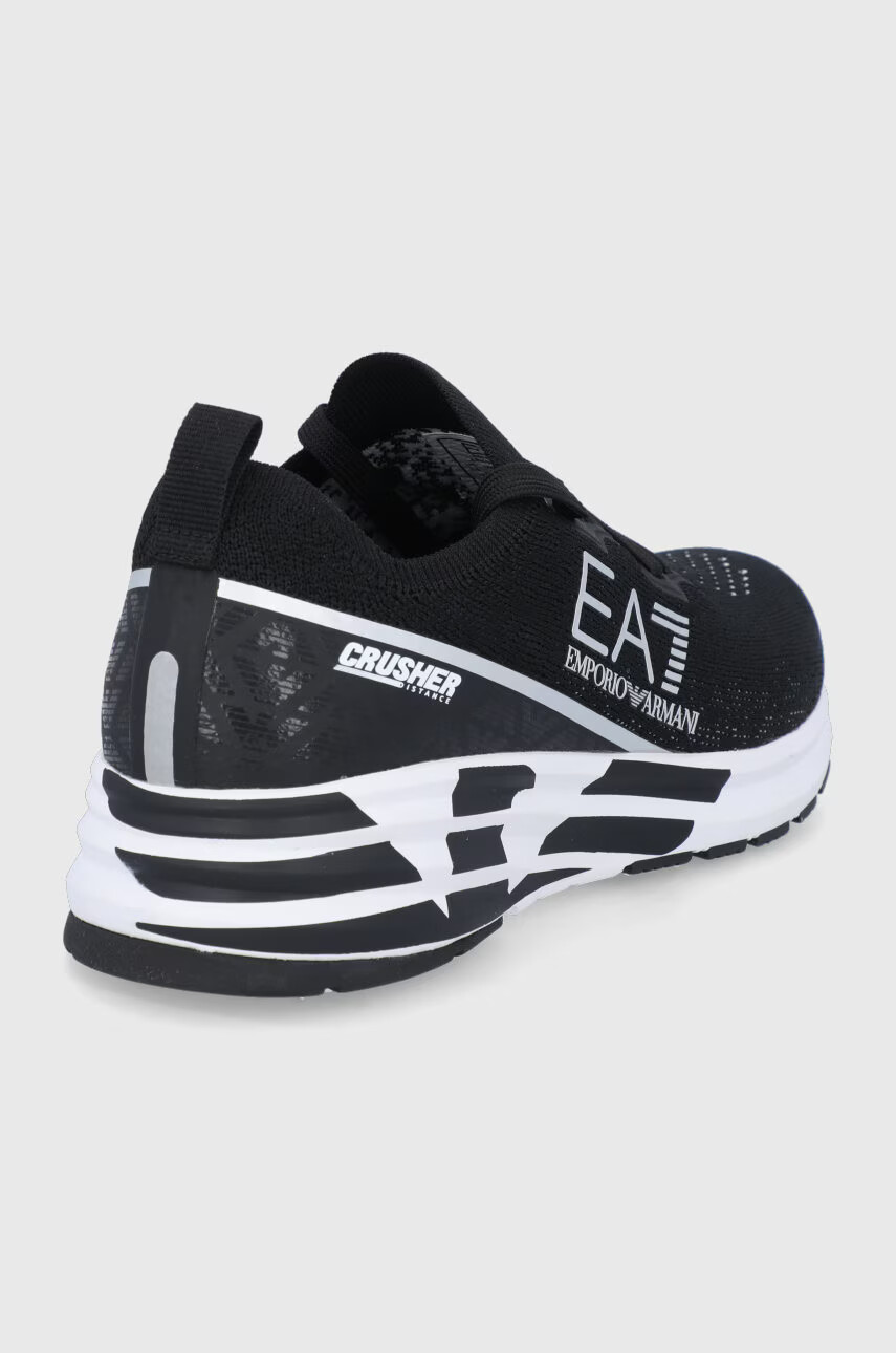 EA7 Emporio Armani Обувки в черно - Pepit.bg