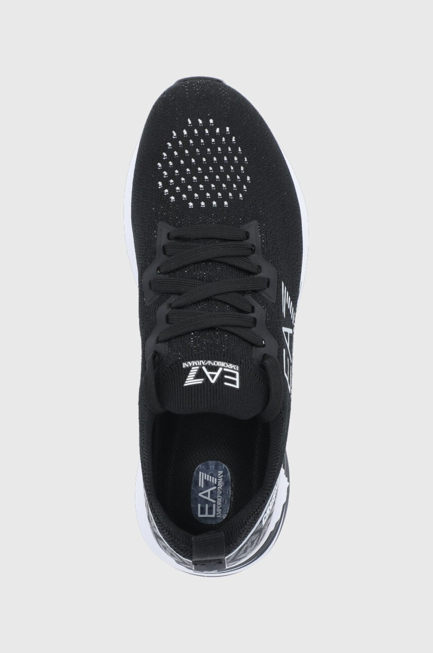 EA7 Emporio Armani Обувки в черно - Pepit.bg