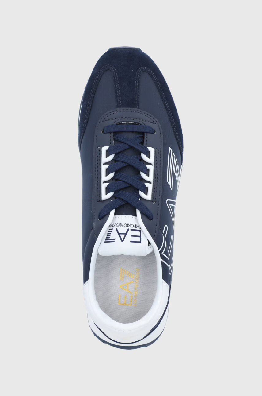 EA7 Emporio Armani Обувки в тъмносиньо - Pepit.bg