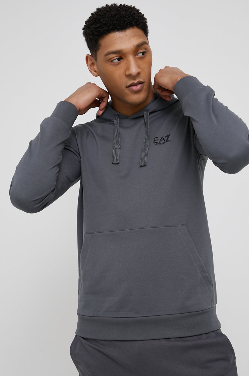 EA7 Emporio Armani Памучен суичър - Pepit.bg