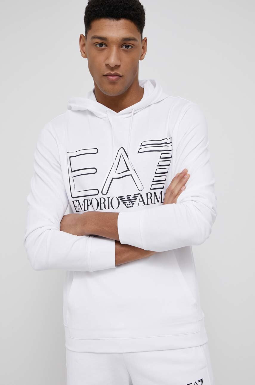 EA7 Emporio Armani Памучен суичър - Pepit.bg
