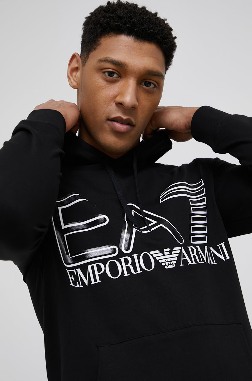 EA7 Emporio Armani Памучен суичър - Pepit.bg