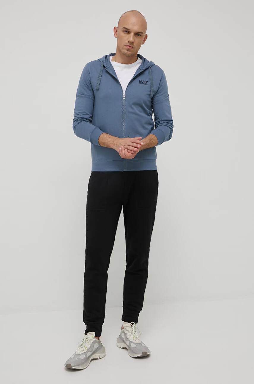 EA7 Emporio Armani Памучен суичър - Pepit.bg