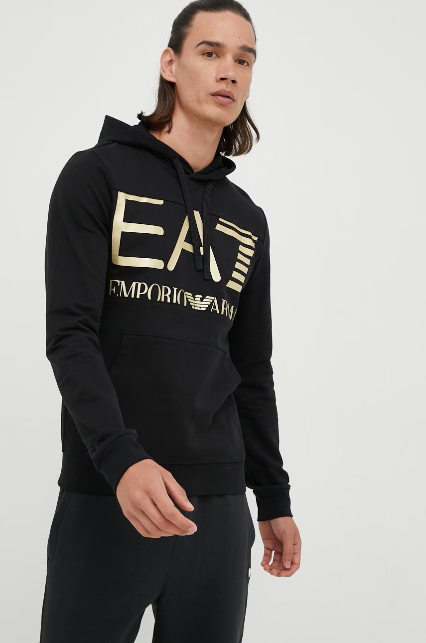 EA7 Emporio Armani Памучен суичър - Pepit.bg