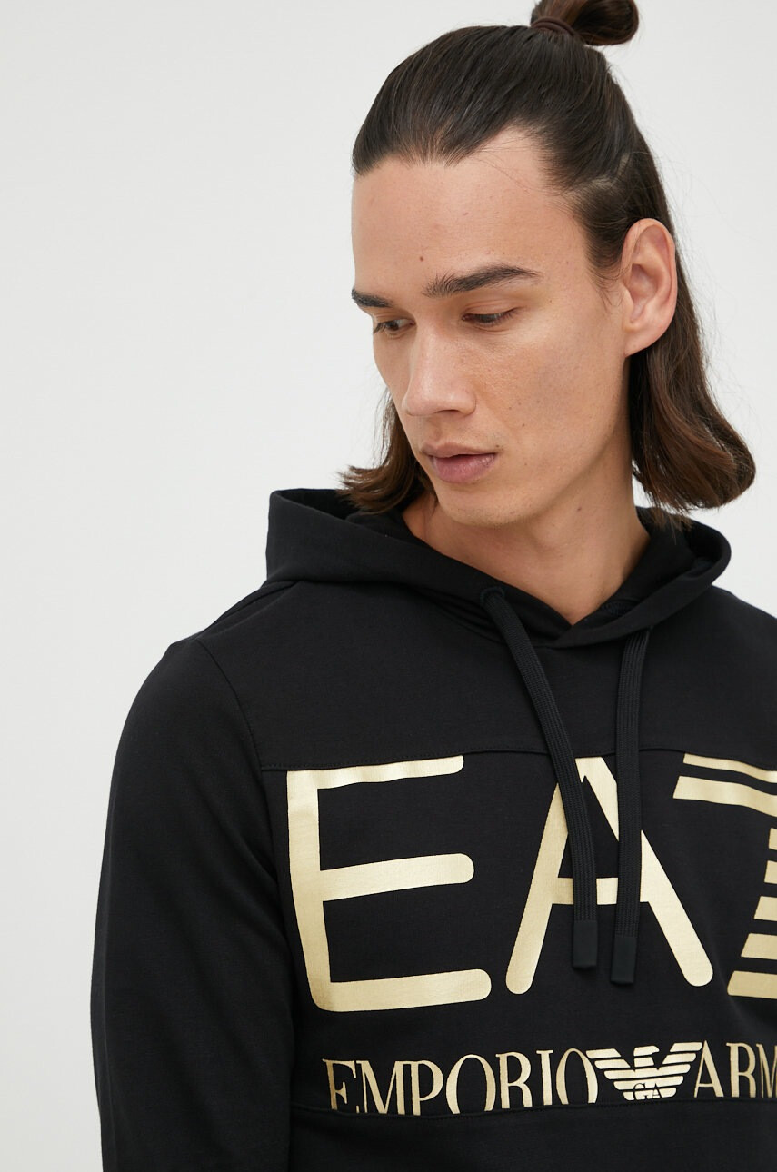 EA7 Emporio Armani Памучен суичър - Pepit.bg