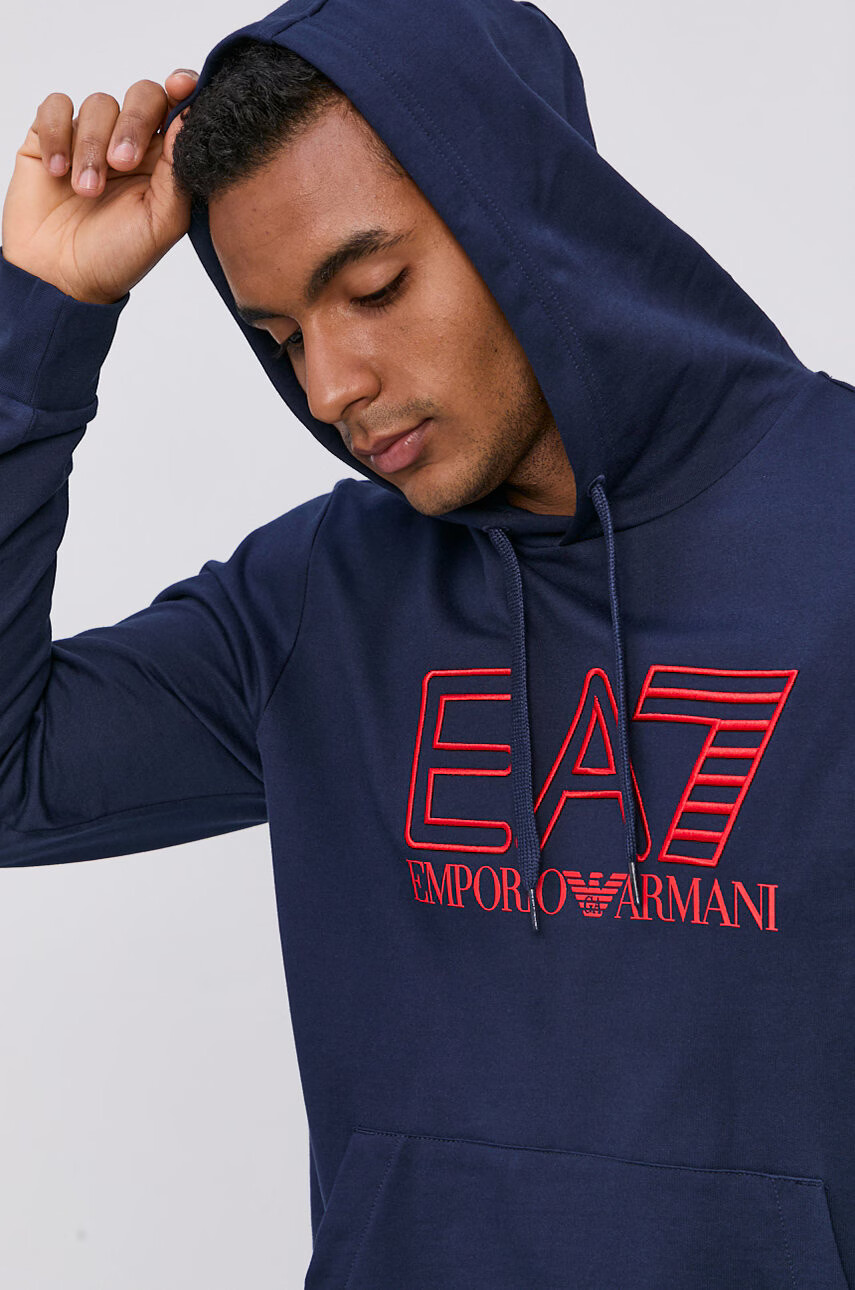 EA7 Emporio Armani Памучен суичър - Pepit.bg